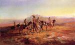 Charles Marion Russell - Sun River War Party