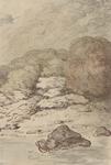 Thomas Rowlandson - Ein Fluss bei Hochwasser