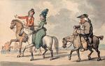 Thomas Rowlandson - Gentlefolk Ausritt