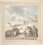 Thomas Rowlandson - Seashore Szene